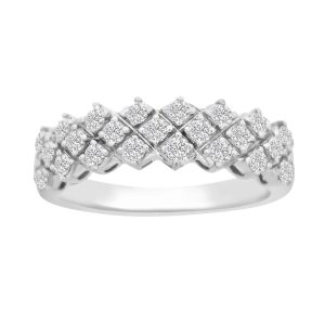 Diamantring 1,00ct TW.SI
