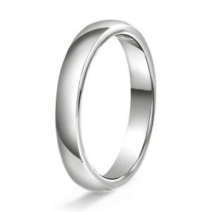 Hvelvet/flat 3mm polert h