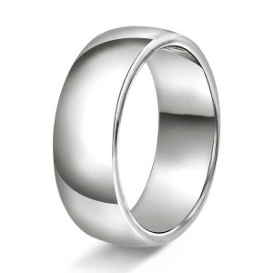 Hvelvet/flat 7mm polert h