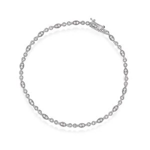 Armbånd i gull med diamanter 0,52 ct