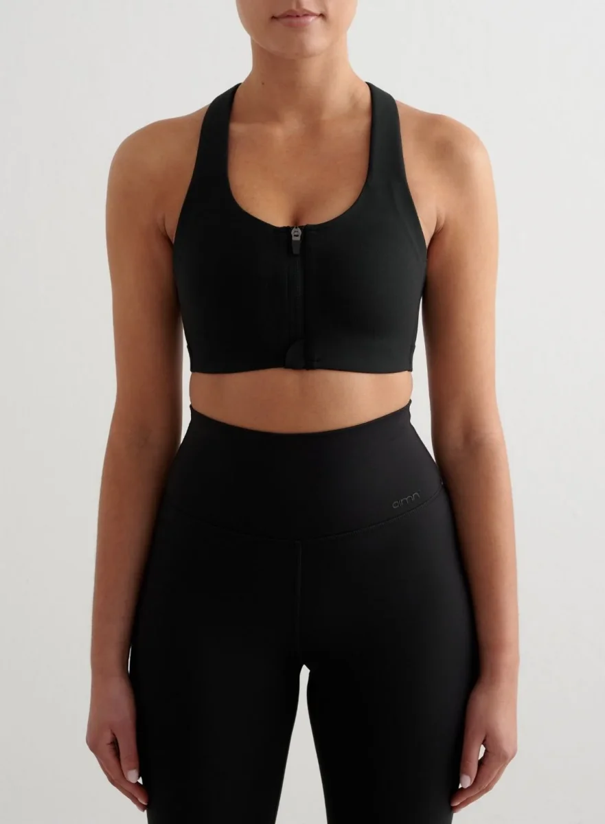 Black Sense High Support Bra