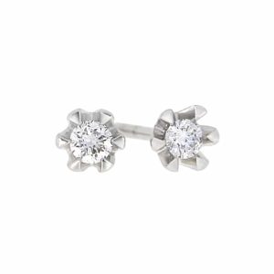 Victoria diamantørepynt i hvitt/gult gull 0.10-1.00ct. TW.SI