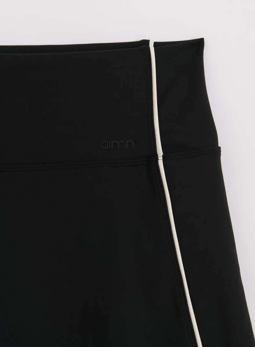 Black Sense Contrast Skort - Image 8