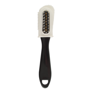 Suede brush double