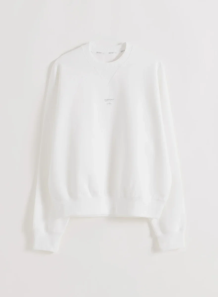 White Le Run Running Sweatshirt - Image 7