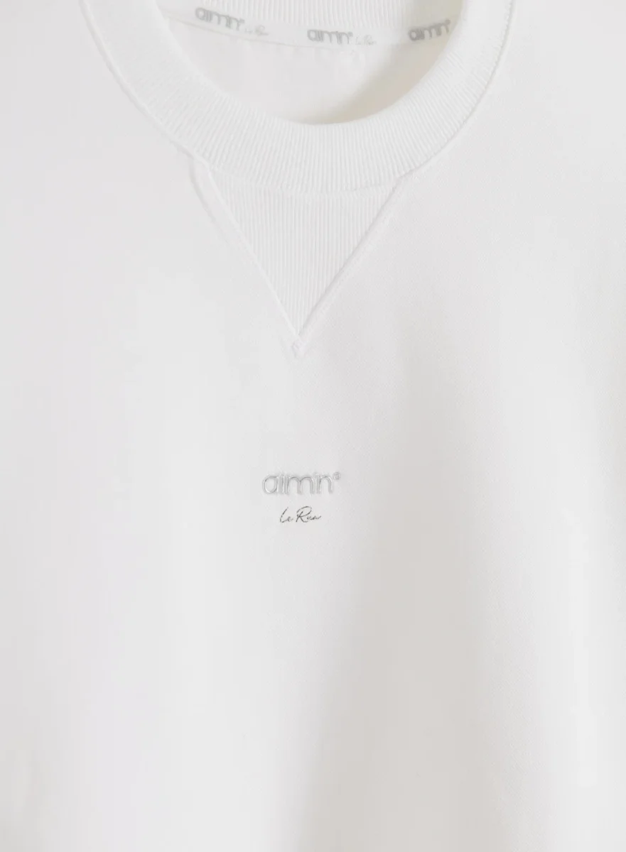White Le Run Running Sweatshirt - Image 8